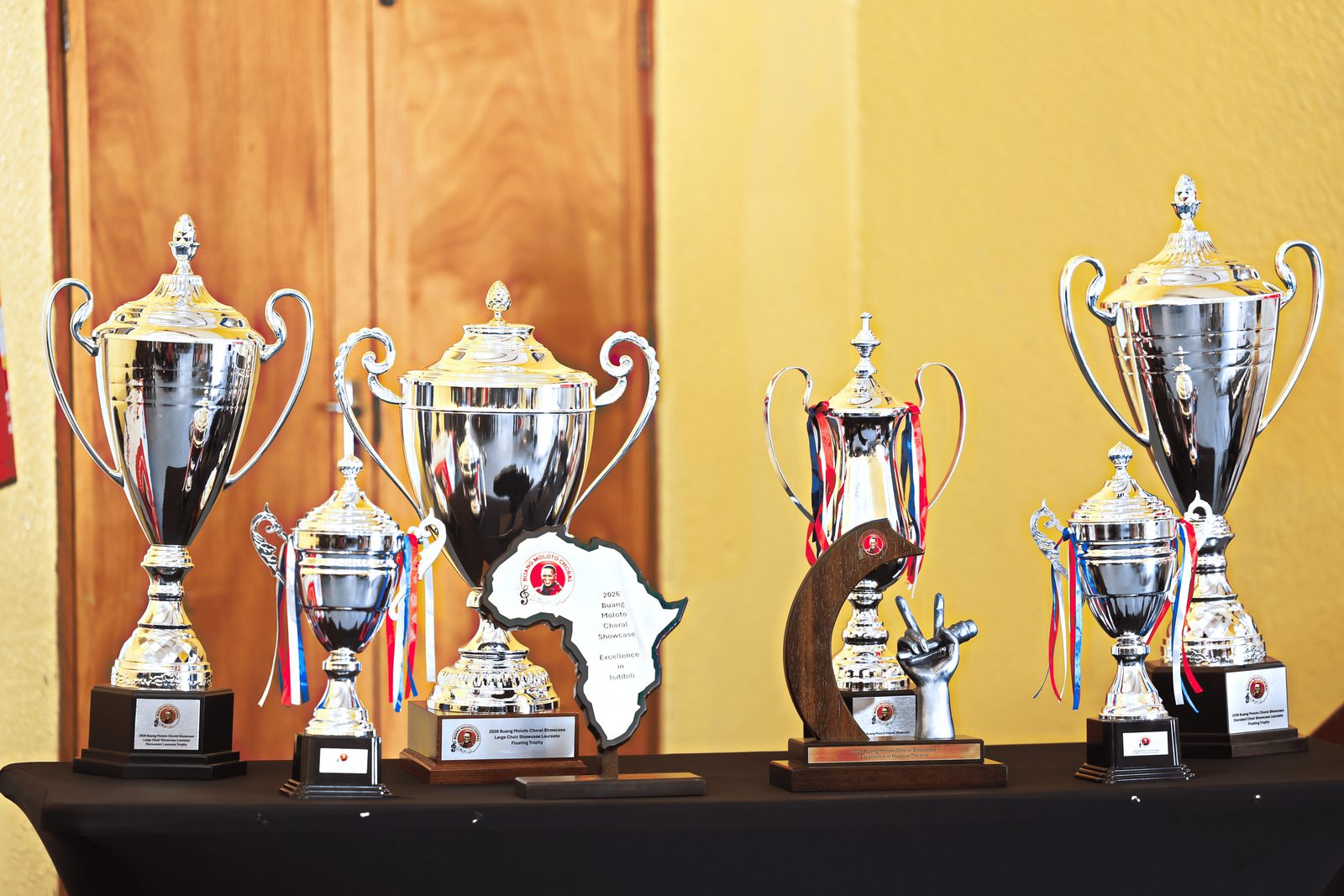 The trophies to be contested on 31 October